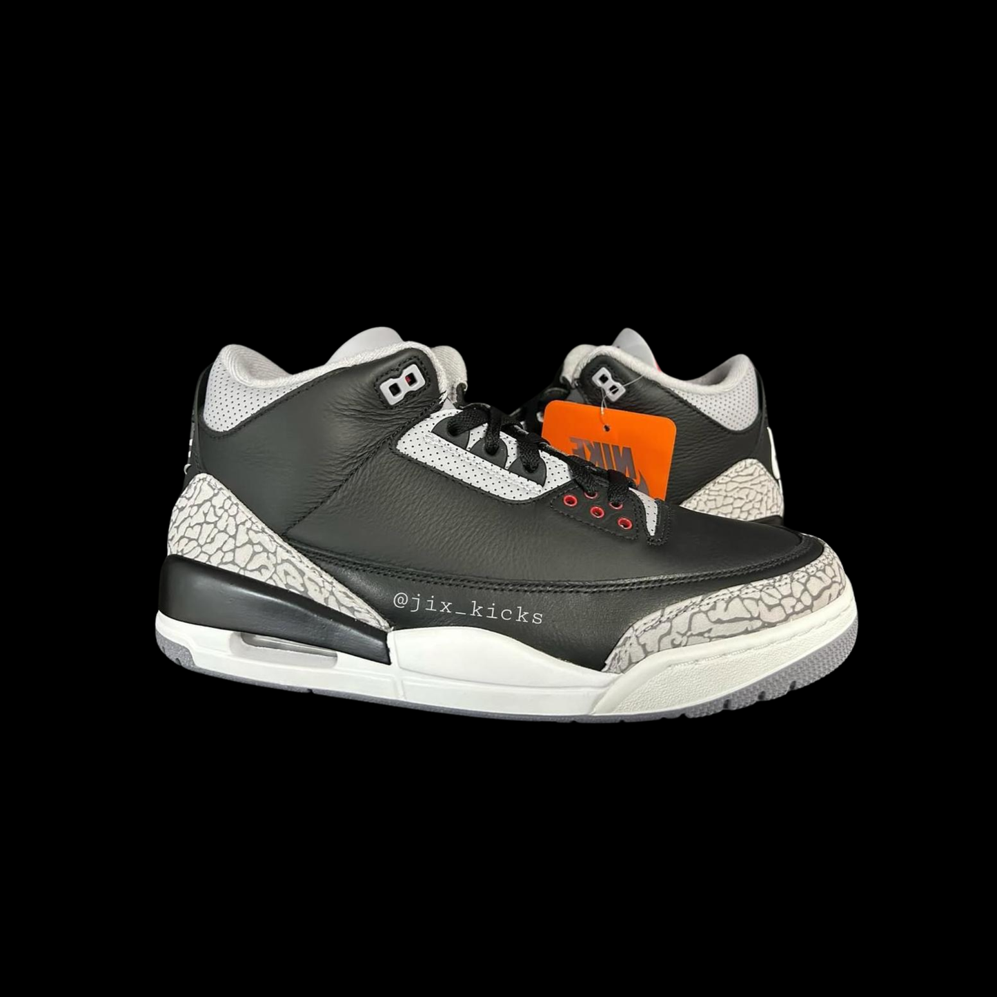 Jordan 3 Retro OG Black Cement (2024)